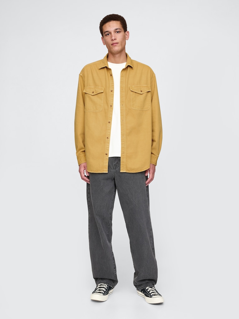 UltraSoft Denim Big Shirt