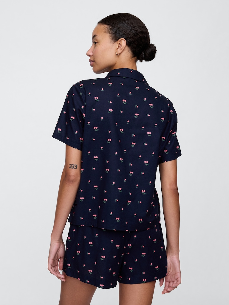 Poplin PJ Shirt