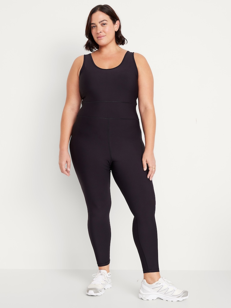 PowerSoft Open-Back 7/8 Bodysuit