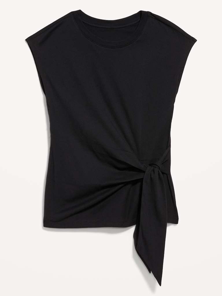 Haut passe-partout noué sur le côté