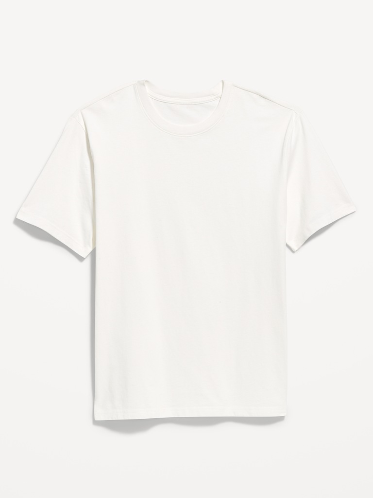 T-shirt ras du cou court en tissu épais 1994