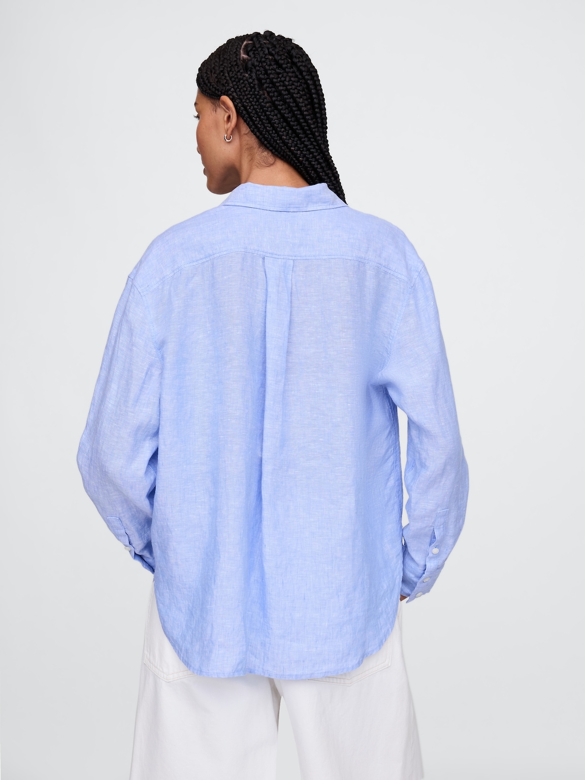 100% Linen Oversized Shirt