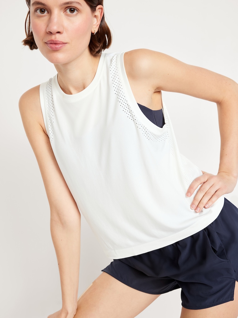 Fluid Seamless Loose Tank Top