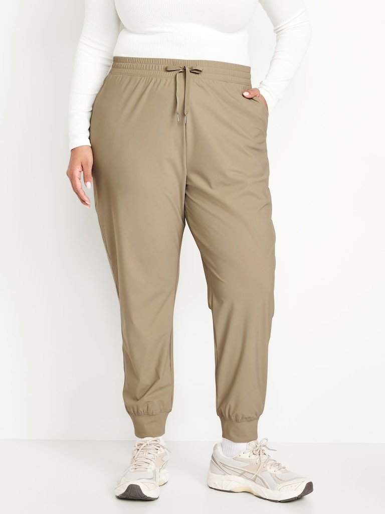 High-Waisted SleekTech Joggers