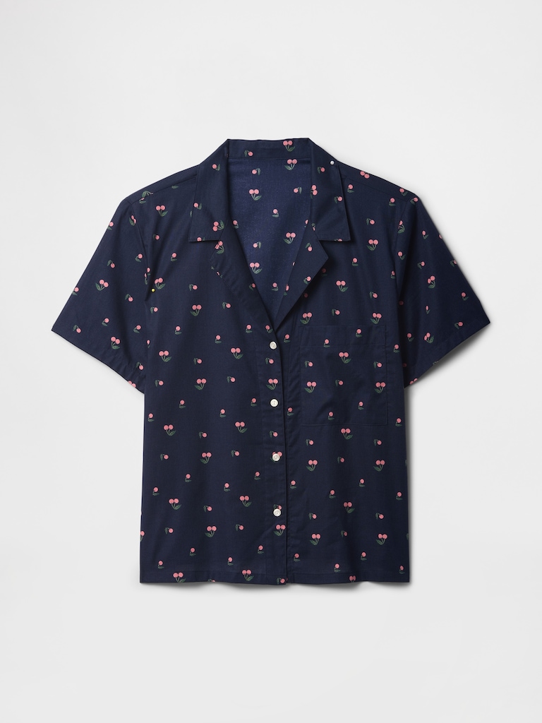 Poplin PJ Shirt