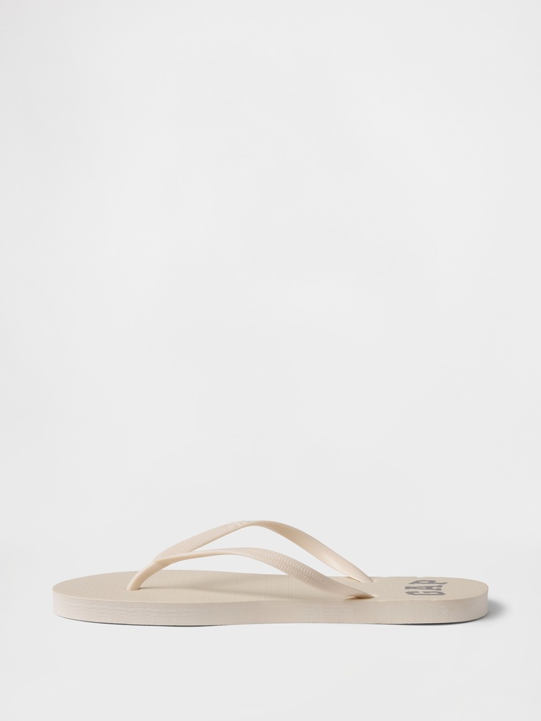 Gap Logo Flip Flops