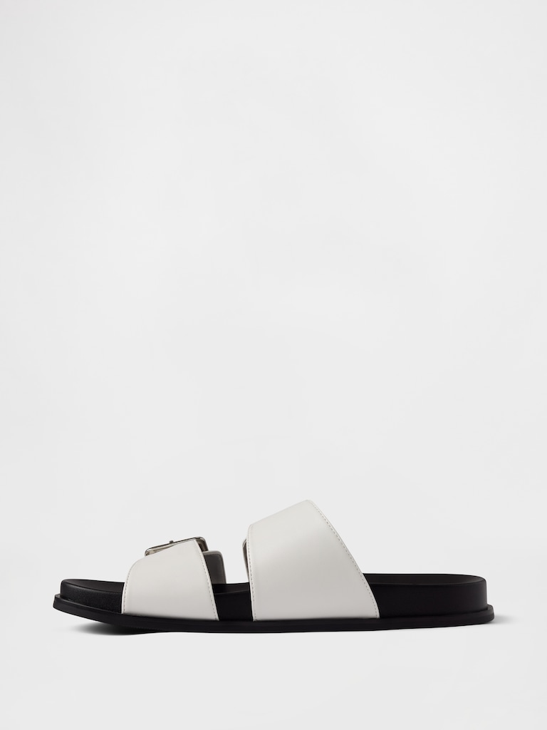 Double Buckle Sandals