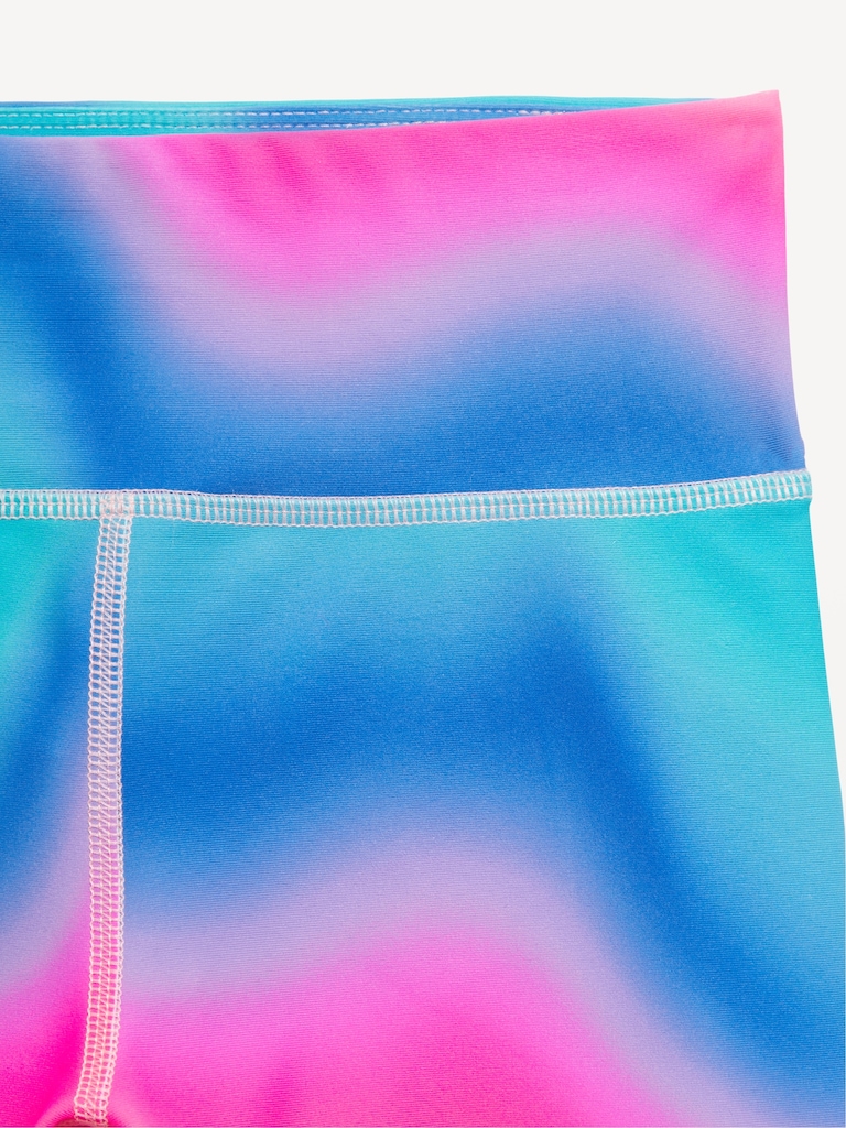 High-Waisted PowerSoft 7/8-Length Performance Leggings for Girls