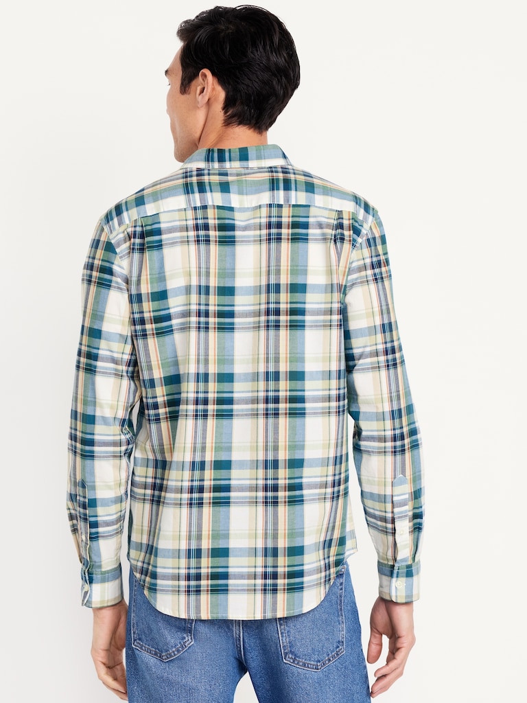 Classic Fit Plaid Everyday Shirt