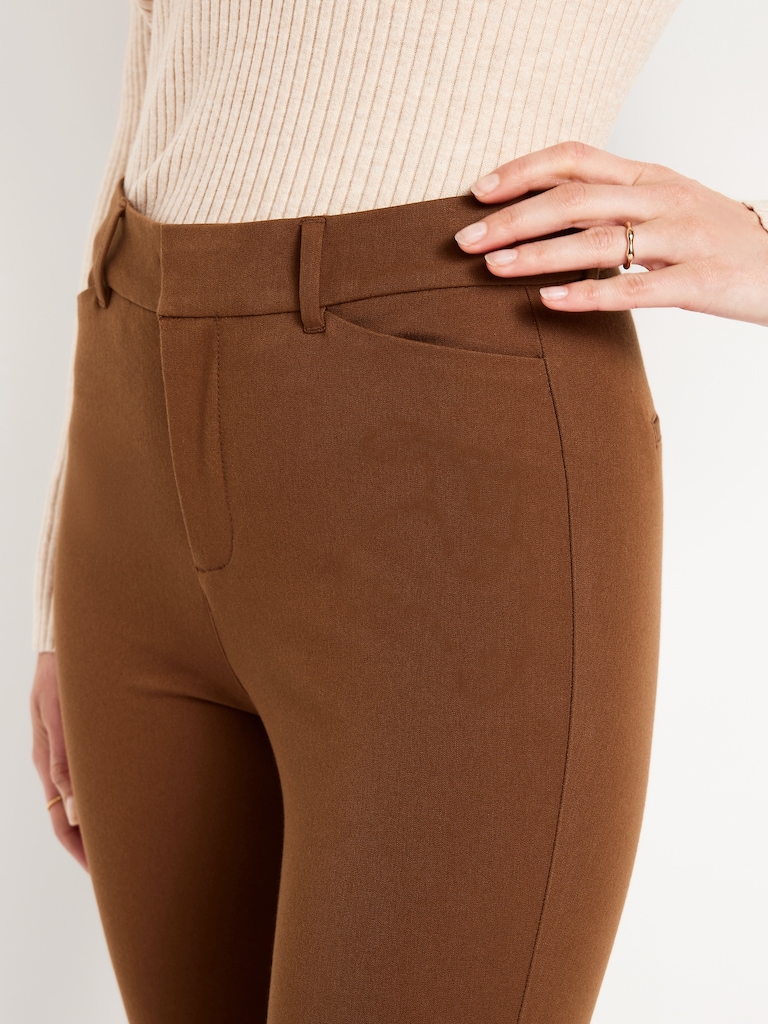 High-Waisted Pixie Skinny Ankle Pants