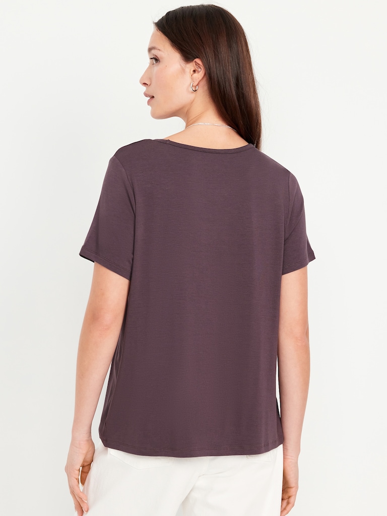 Luxe Crew-Neck T-Shirt