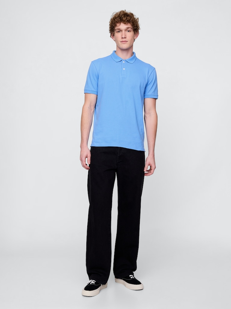 Pique Polo Shirt