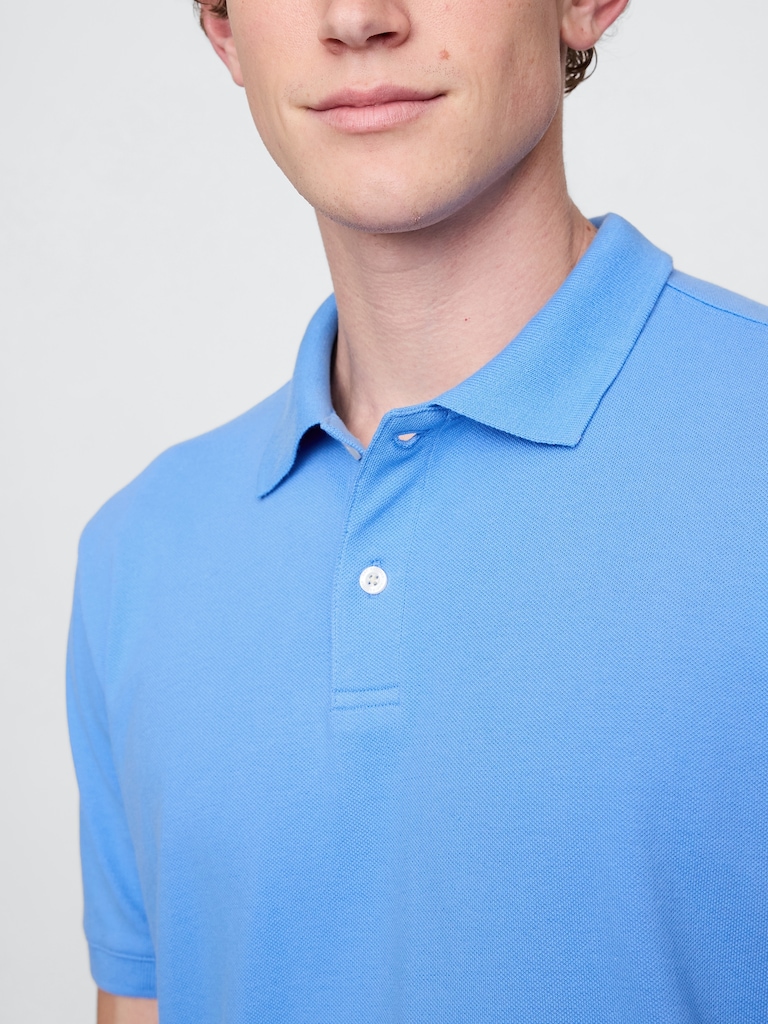 Pique Polo Shirt