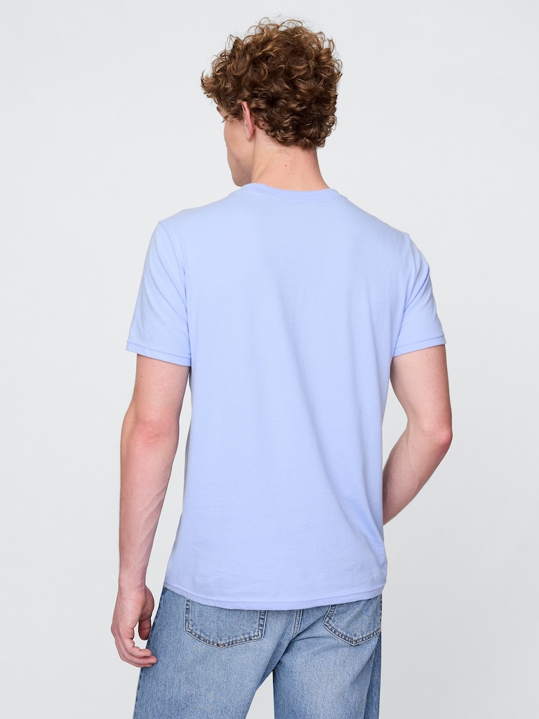 Adult Organic Cotton Pocket T-Shirt