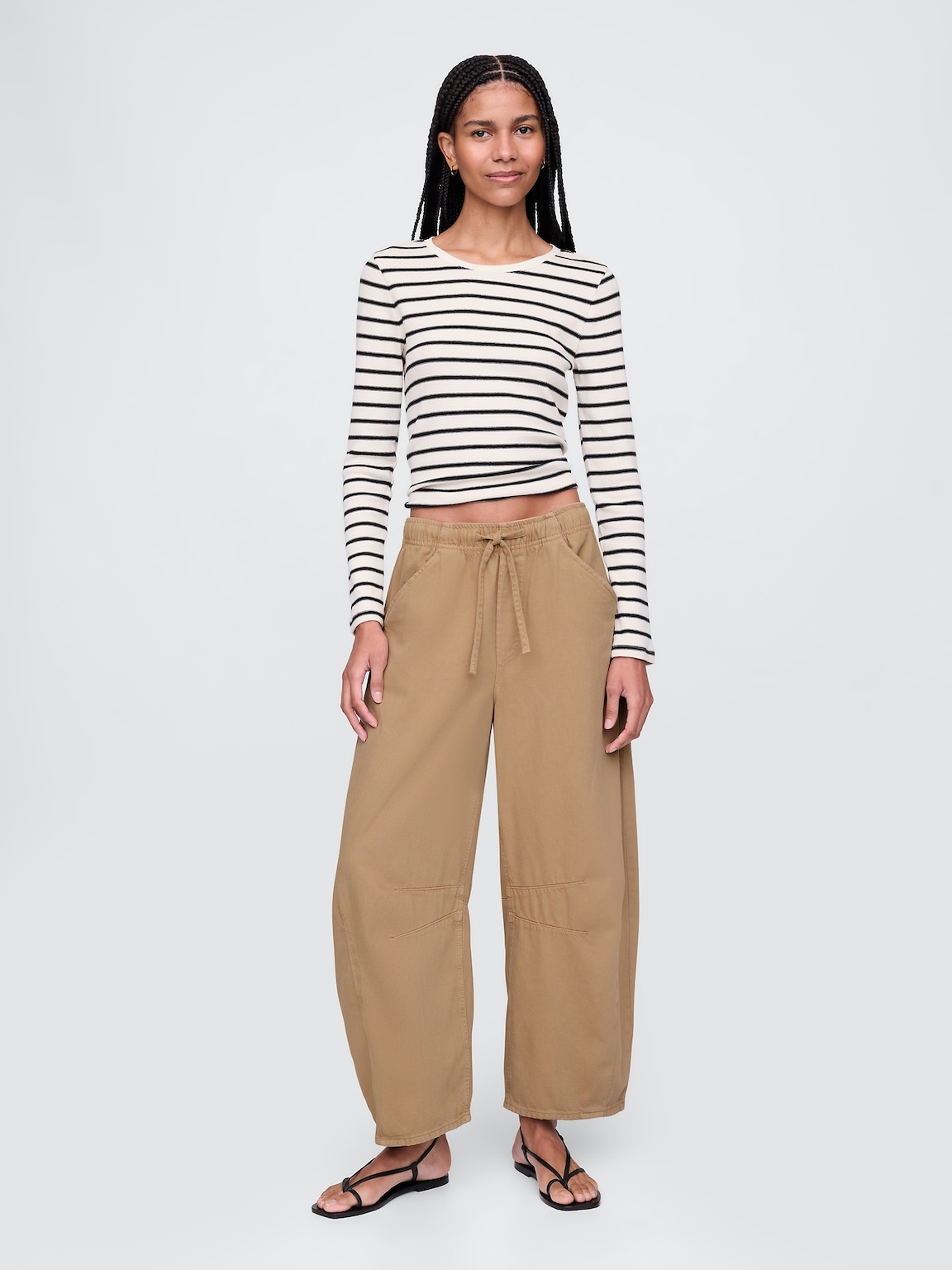 Mid Rise UltraSoft Easy Horseshoe Jeans