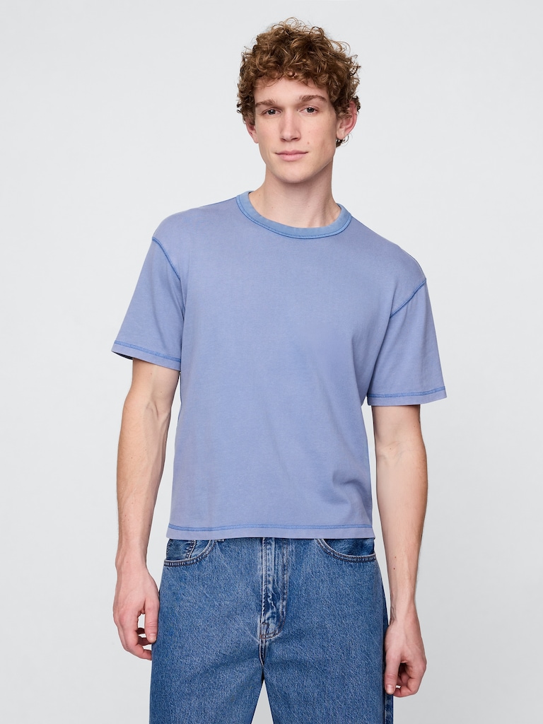 Adult Heavyweight Crop T-Shirt