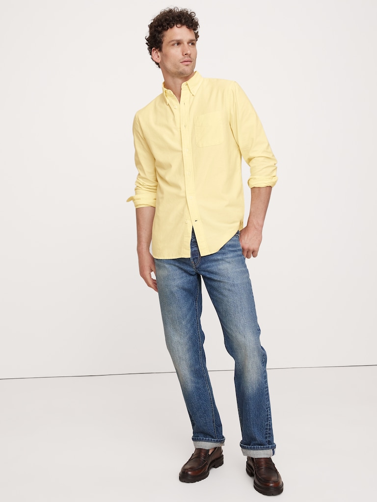 Standard-Fit Oxford Shirt