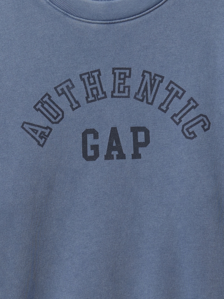 VintageSoft Gap Logo Tunic Sweatshirt