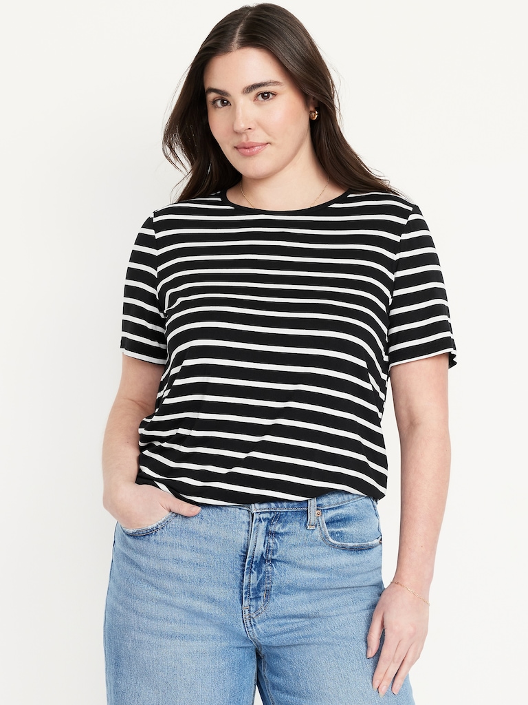 Luxe Crew-Neck T-Shirt