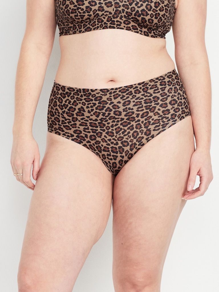 High-Waisted No-Show Brief Underwear