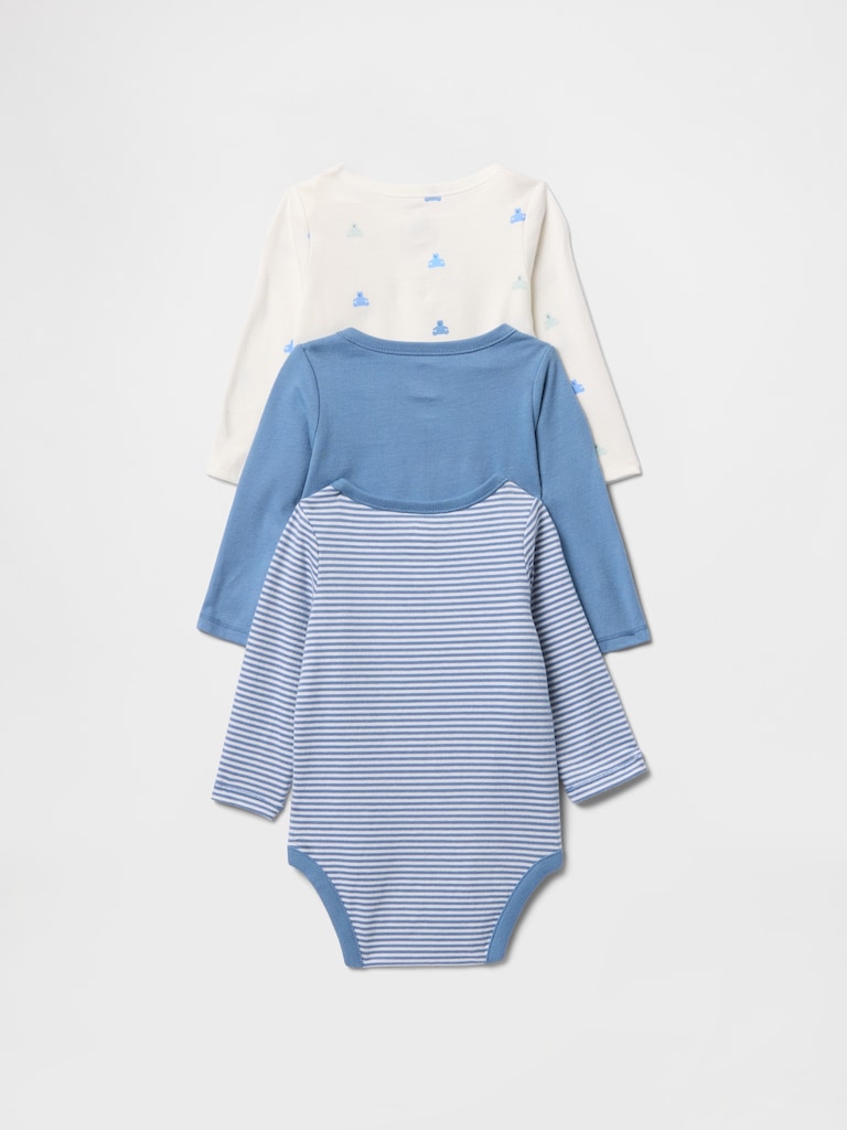 Baby First Favorites Organic Cotton Bodysuit (3-Pack)