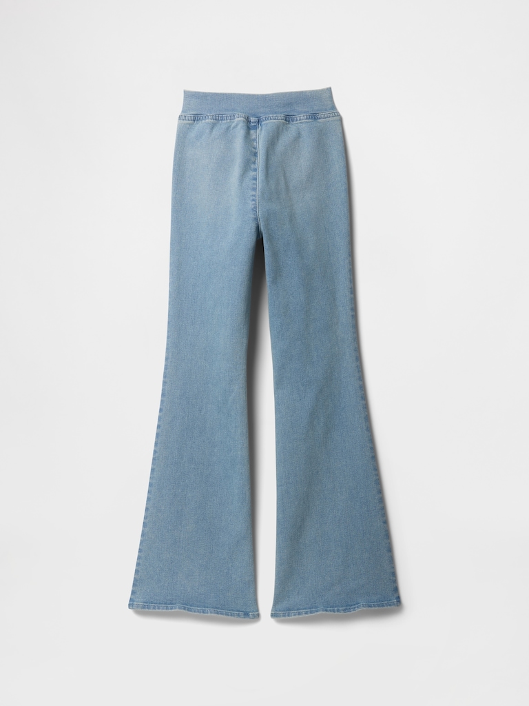 Kids High Rise Pull-On '70s Flare Jeggings