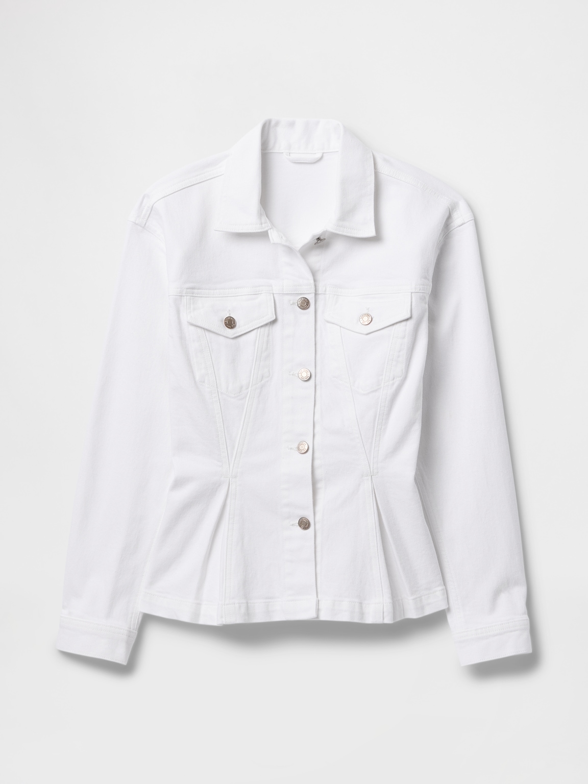 Cinched Denim Jacket