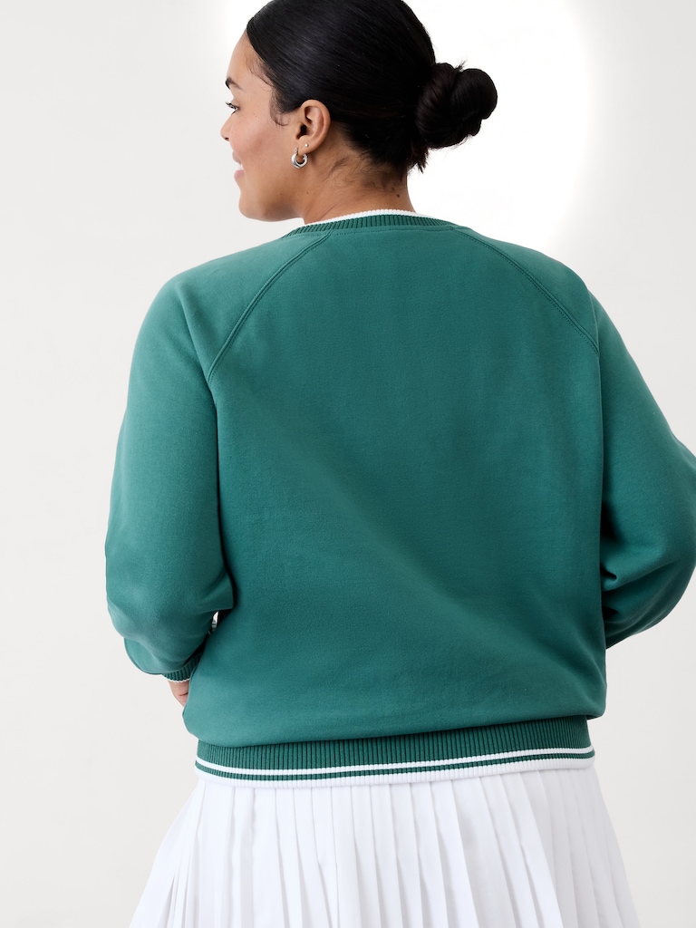 Forever Fleece V-Neck Sweatshirt