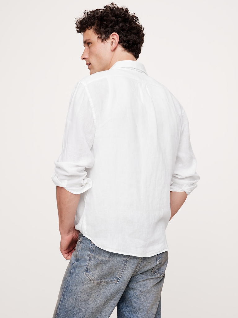 Standard-Fit Linen Shirt