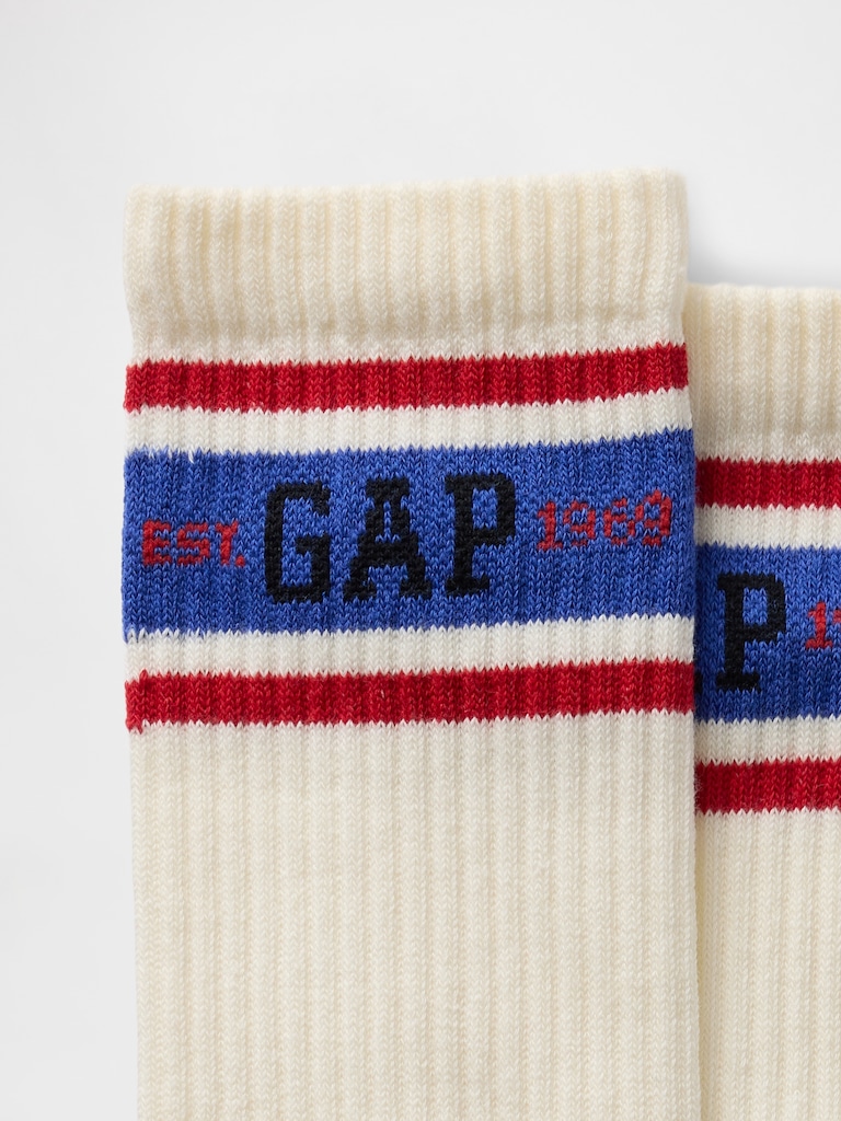 Chunky Rib Crew Socks