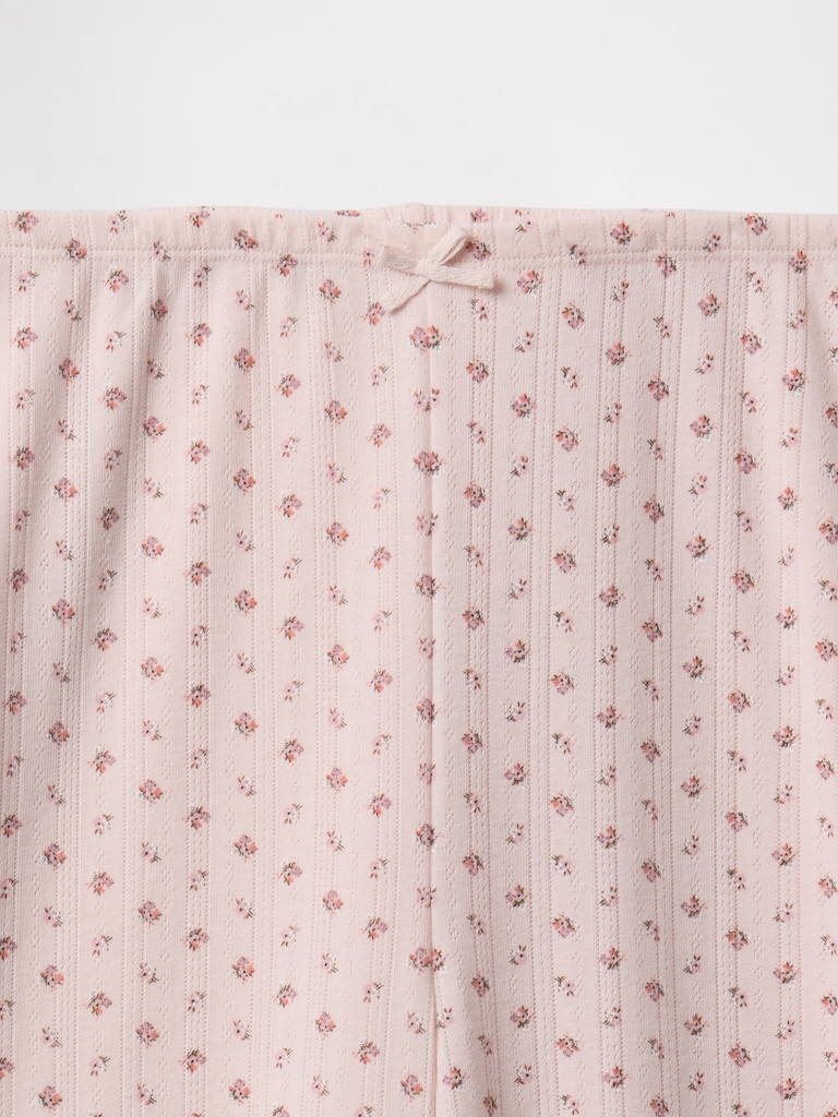 Pointelle Crop PJ Pants