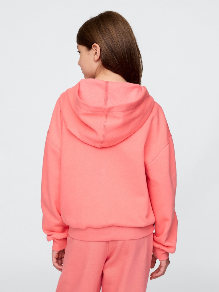 Kids VintageSoft Logo Zip Hoodie