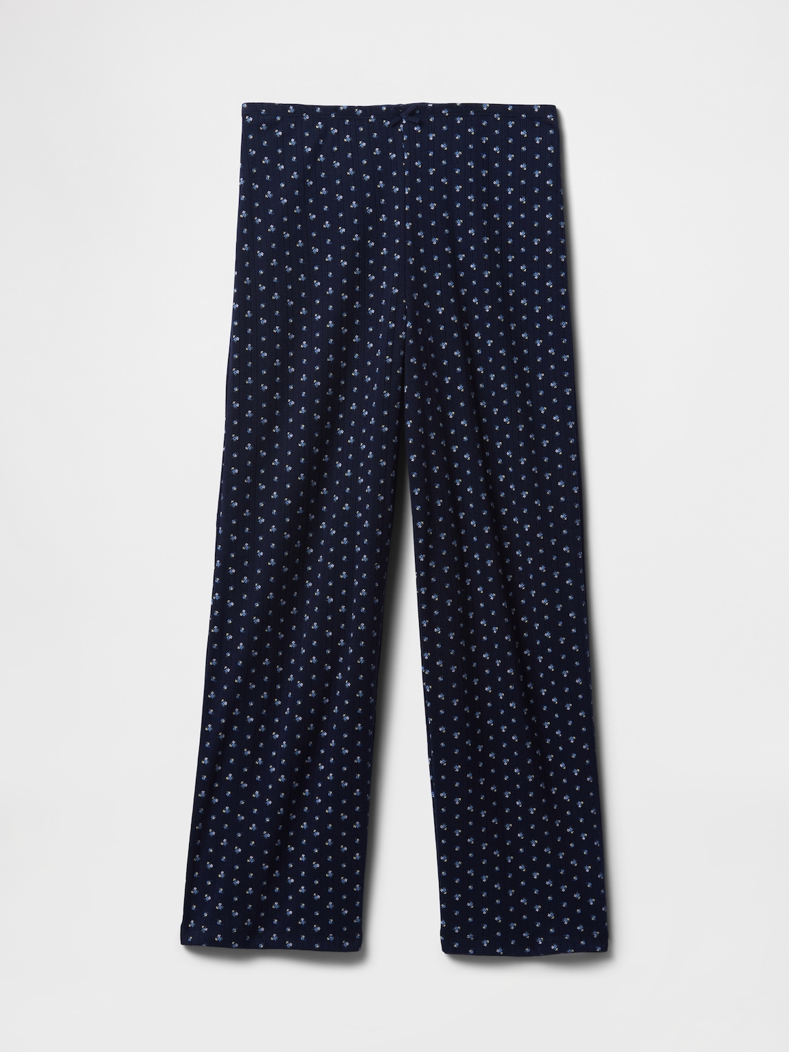 Pointelle Crop PJ Pants