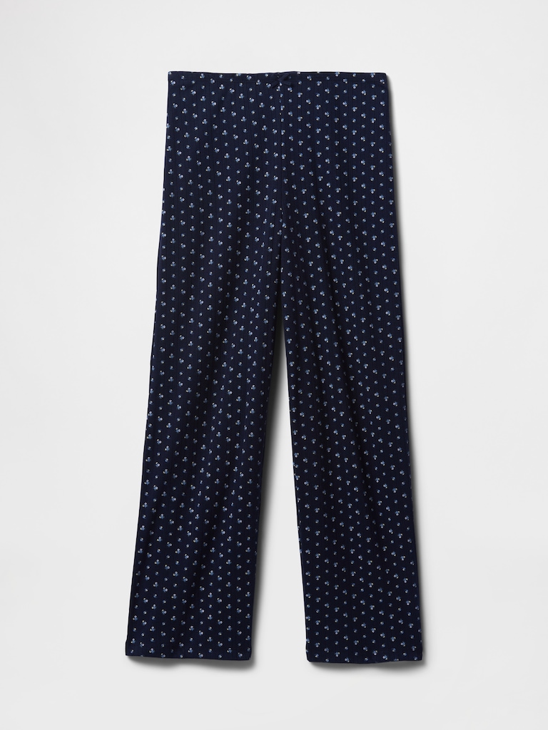 Pointelle Crop PJ Pants