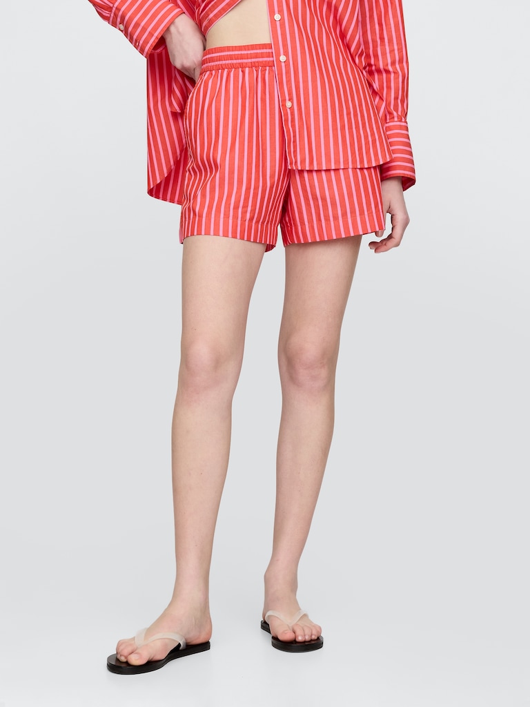 Organic Cotton Poplin Boxer Shorts