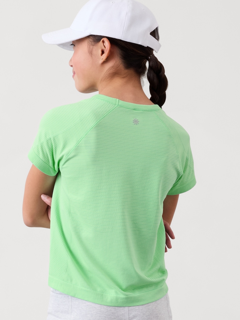 Athleta Girl Power Up Sport Length Tee