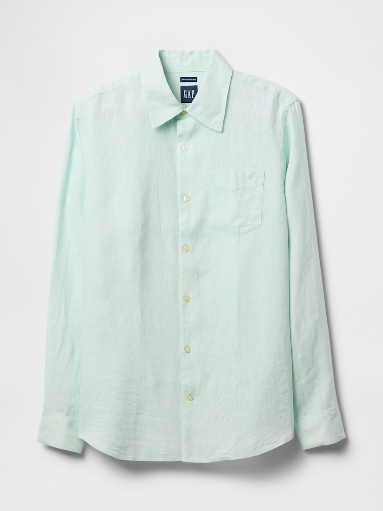 100% Linen Classic Shirt