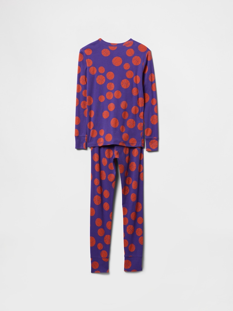 Kids Organic Brushed Cotton PJ Set