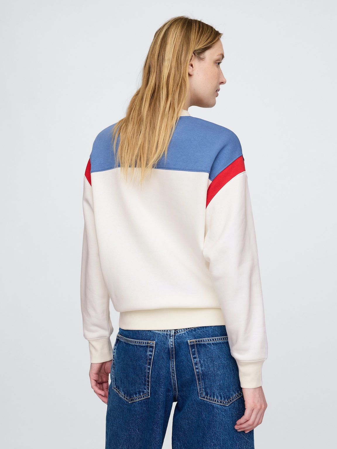 VintageSoft Gap Logo Tunic Sweatshirt