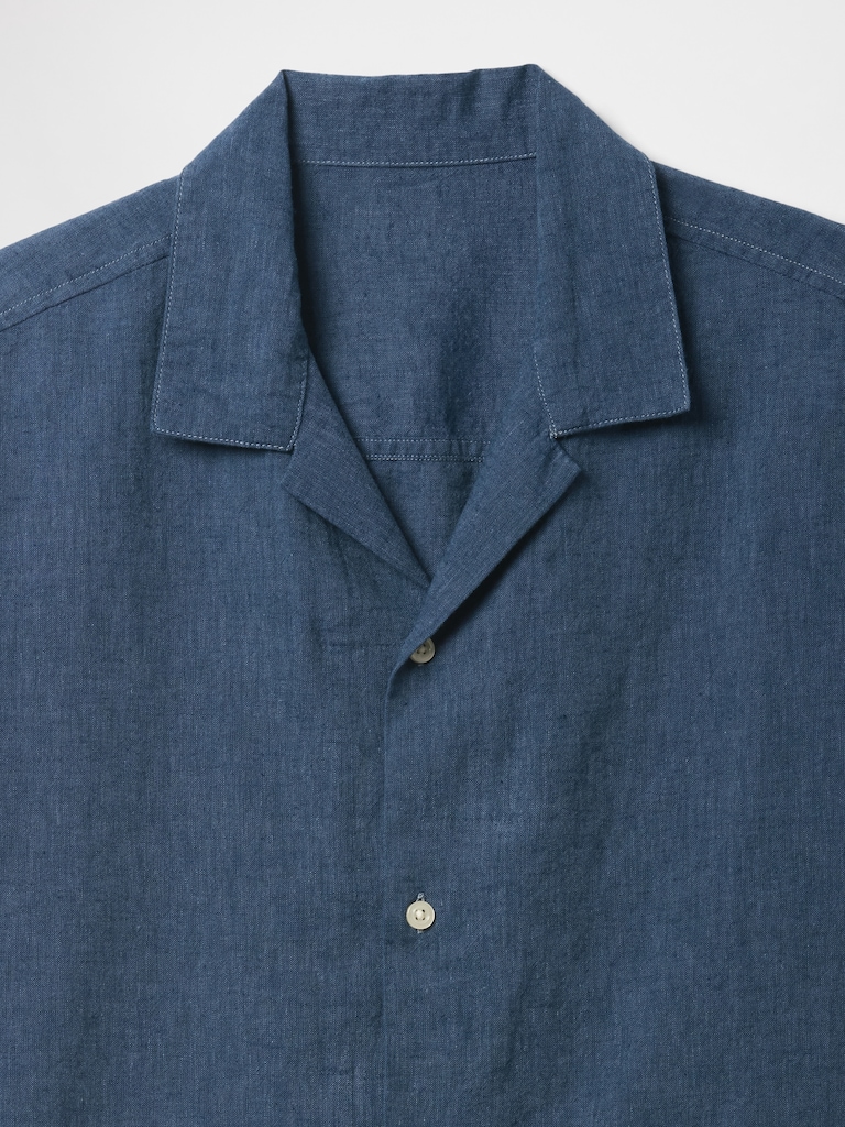 Linen-Blend Vacay Shirt in Standard Fit