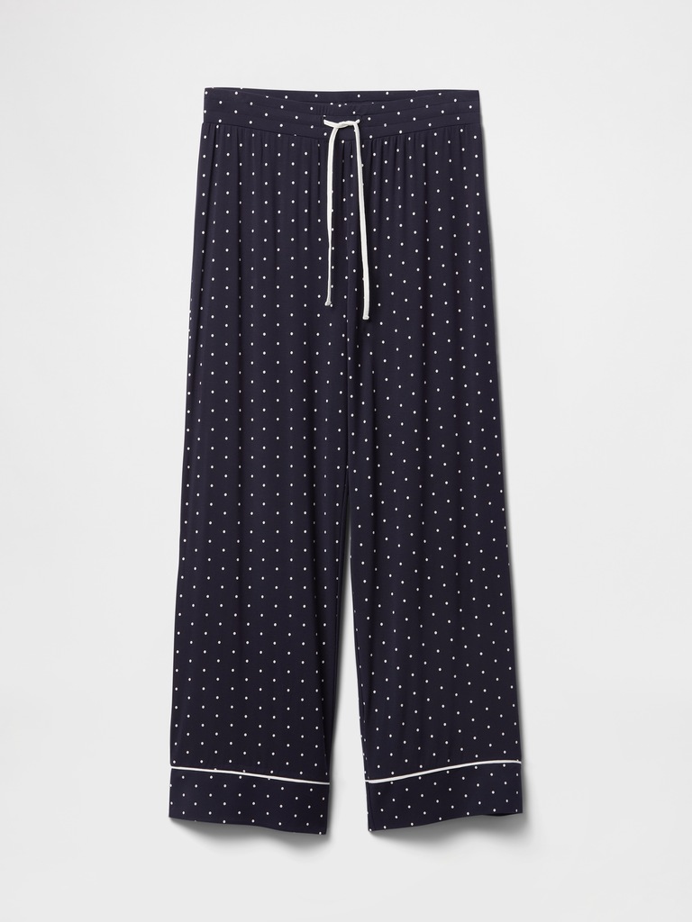 Modal Wide-Leg PJ Pants