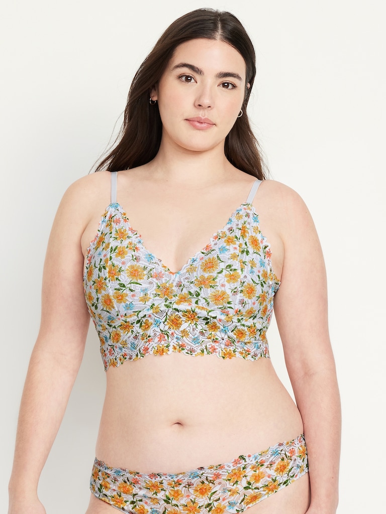 Lace Longline Bralette