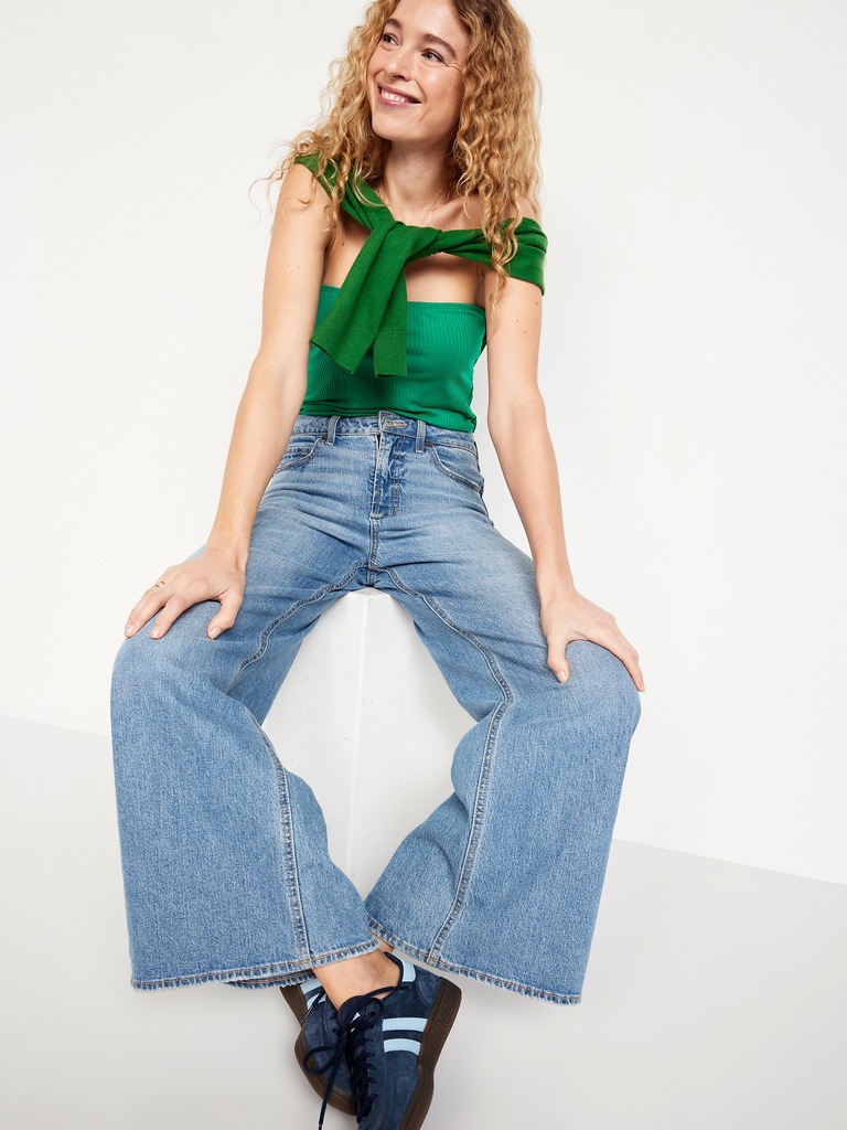 Ribbed Tube Top
