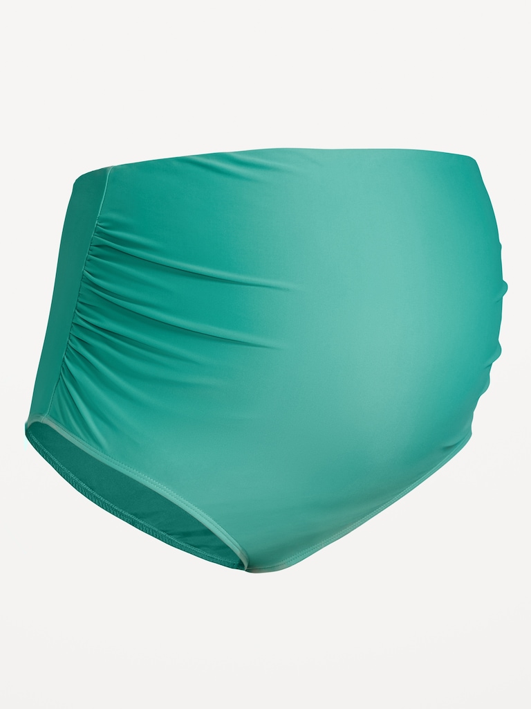 Maternity High-Waisted Swim Bottoms