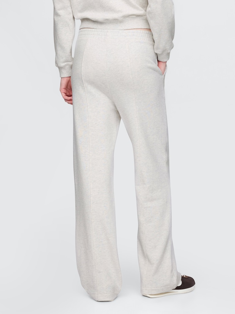 Heavyweight French Terry Seamed Straight Sweatpants