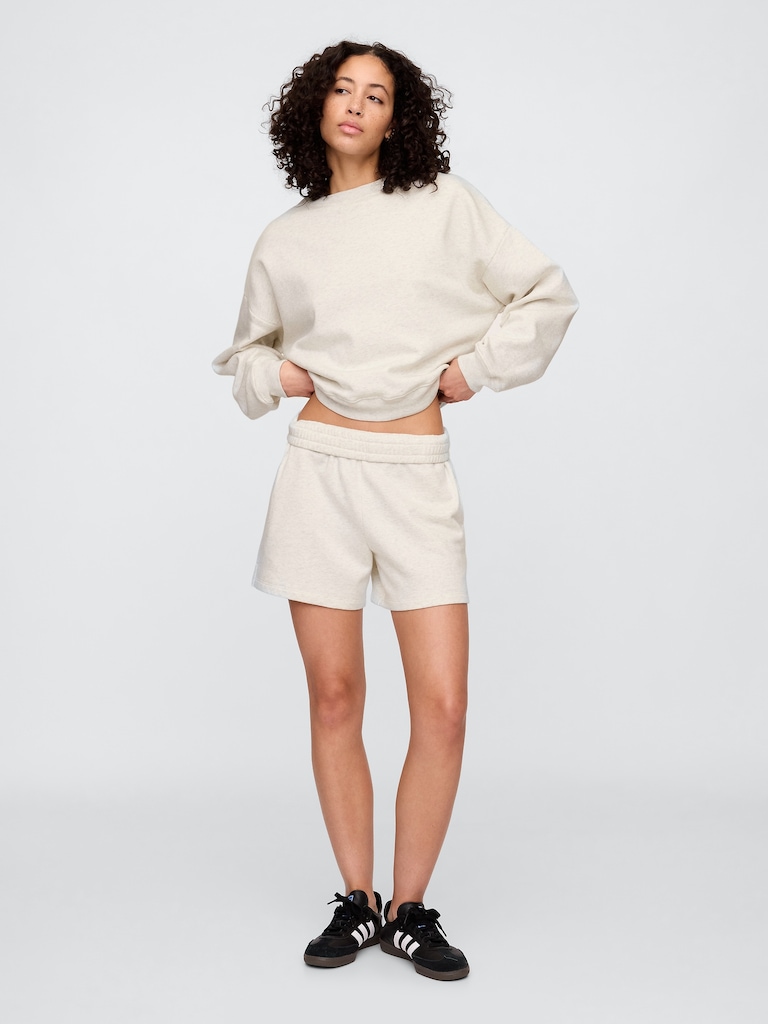 Relaxed Wedge Crewneck Sweatshirt