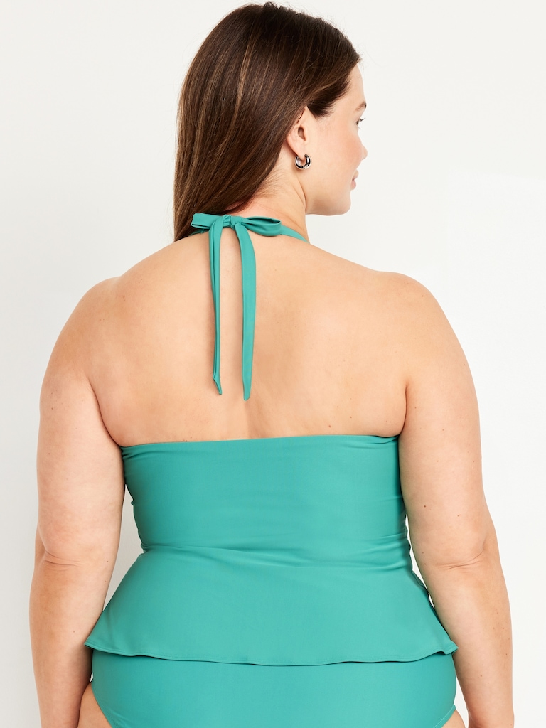 Matte Tankini Swim Top