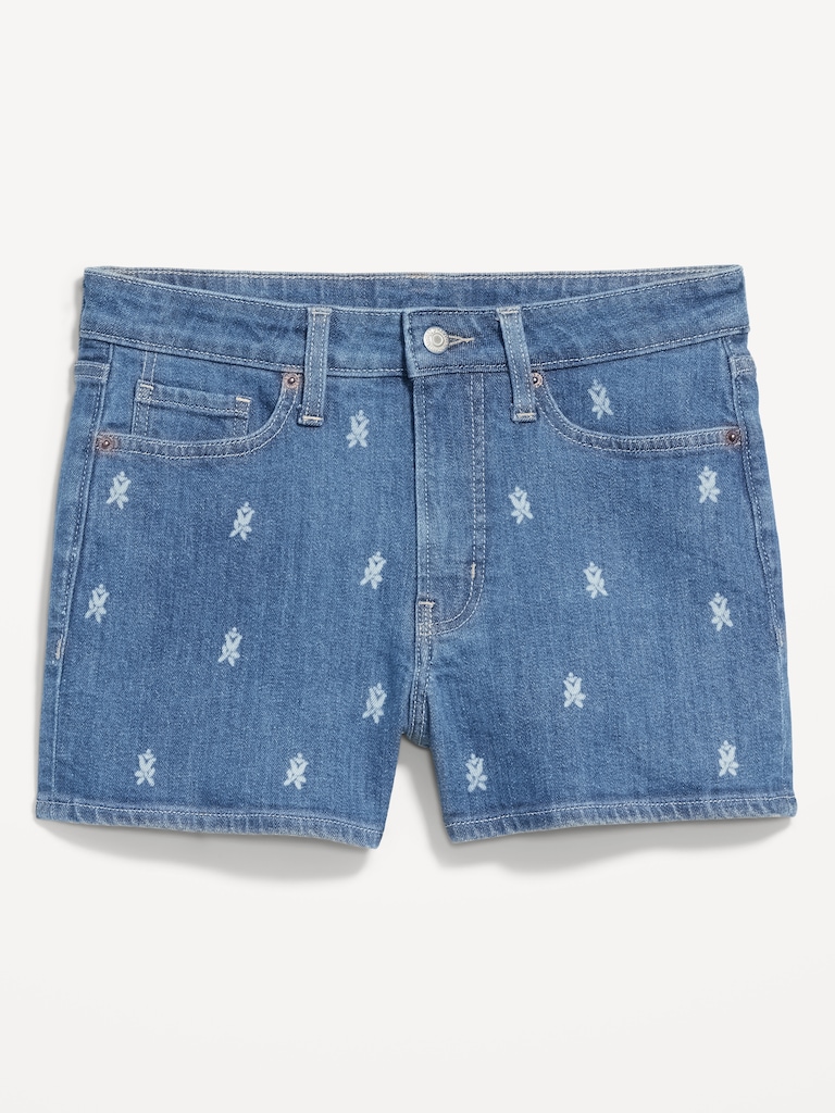 High-Waisted OG Jean Shorts -- 3-inch inseam