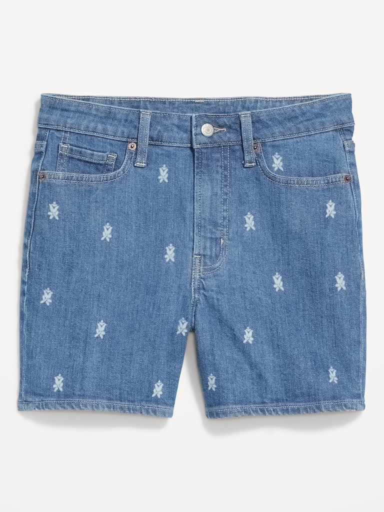 High-Waisted OG Jean Shorts -- 5-inch inseam