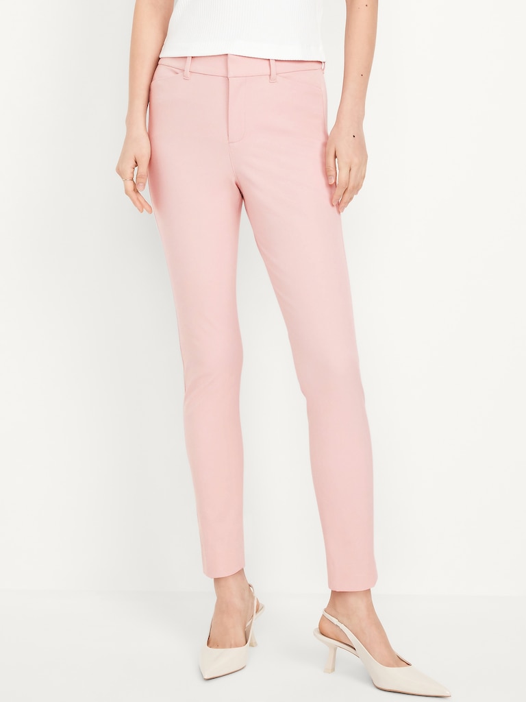 High-Waisted Pixie Skinny Ankle Pants